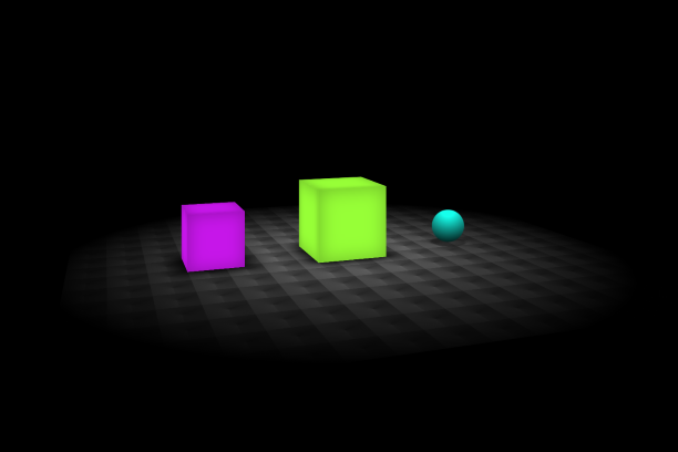 Three dimensional objects created using only CSS.