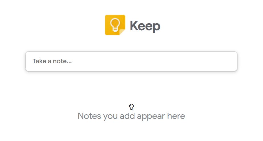 A clone of the widely used application, Google Keep.